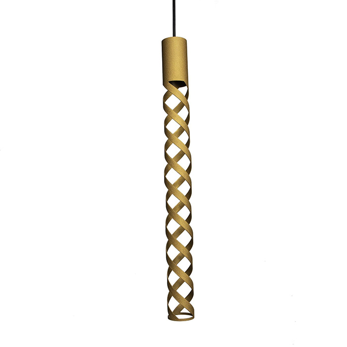 Подвесной светильник Atmolight 7021016 Helix GU10 P60-600 MoireGold