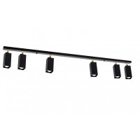 Спот Atmolight 1051811 Chime Q L110-6 Black