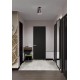 Люстра - Searchlight 88911-1BK Швеция 1Lt Flush - Matt Black & Smoked Glass