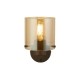 Бра - Searchlight 88912-1MO Швеция 1Lt Wall Light - Mocha Metal & Amber Glass
