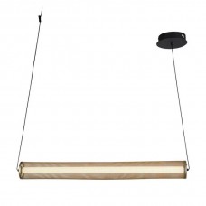 Підвісний світильник Searchlight 25151-1BK Thread LED Pendant Gold Mesh and Matt Black, 26 Вт, 1191 лм, 3000К