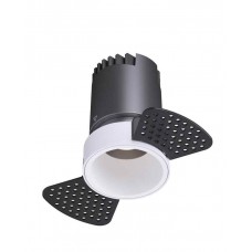 Точечный светильник Kloodi KD-GIRON134 TR 12W 4K 38D BK, 12 Вт, 840 лм, 4000K