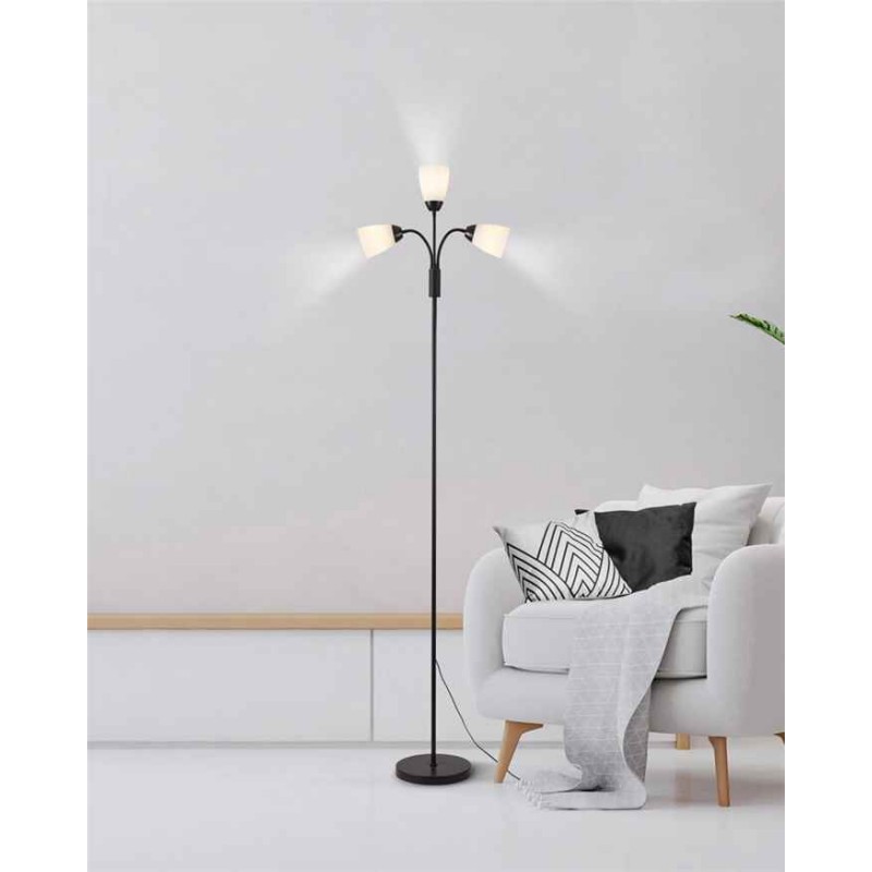 Торшер - Goldlux 330673 Tulip E27 3x20W IP20 черный