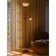 Торшер Nordlux 2512554003 Lauria E27+E14 1+1x40W+15W IP20 чорний