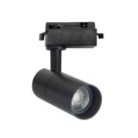 Трековый светильник Goldlux 329042 Shark LED 1x10W 4000K 850Lm IP20 черный