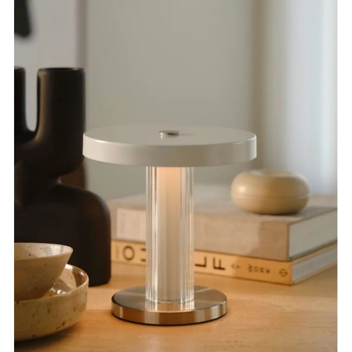 Настольная лампа DFTP 2520135001 Trezzi Portable White, 5 Вт, 370 лм, 3000K