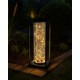 Вуличний портативний світильник на сонячній батареї Goldlux 329462 Glamor LED 3000K IP44 чорний