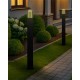Вуличний світильник Goldlux 329363 Kuusamo E27 1x20W IP54 графітовий