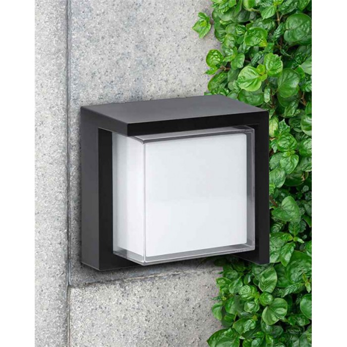 Уличный светильник Goldlux 330963 Essen LED 1x12W 4000K 1400Lm IP44 черный