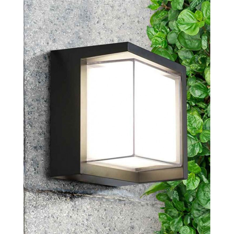 Вуличний світильник Goldlux 330963 Essen LED 1x12W 4000K 1400Lm IP44 чорний
