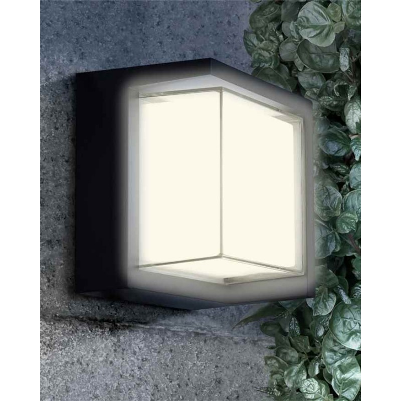 Вуличний світильник Goldlux 330963 Essen LED 1x12W 4000K 1400Lm IP44 чорний