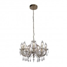 Люстра Searchlight 44761-8GO Utah Outdoor 8Lt Pendant - Gold & Crystal