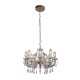Люстра Searchlight 44761-8GO Utah Outdoor 8Lt Pendant - Gold & Crystal