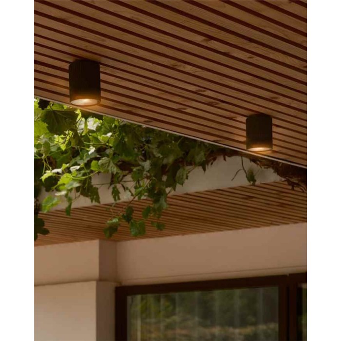 Уличный светильник Nordlux 2518316003 Kyklop Ripple GU10 1x15W IP54 черный Уличный светильник Nordlux 2518316003 Kyklop Ripple GU10 1x15W IP54 черный