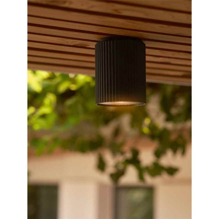Уличный светильник Nordlux 2518316003 Kyklop Ripple GU10 1x15W IP54 черный Уличный светильник Nordlux 2518316003 Kyklop Ripple GU10 1x15W IP54 черный