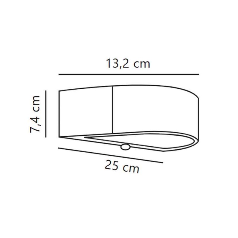 Уличный светильник Nordlux 2518351003 Monay LED 1x5 3000K 200Lm IP44 черный