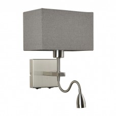 Бра Italux WL-1122-2-BL-SN-RC-GR Norte