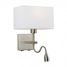 Бра Italux WL-1122-2-BL-SN-RC-WH Norte