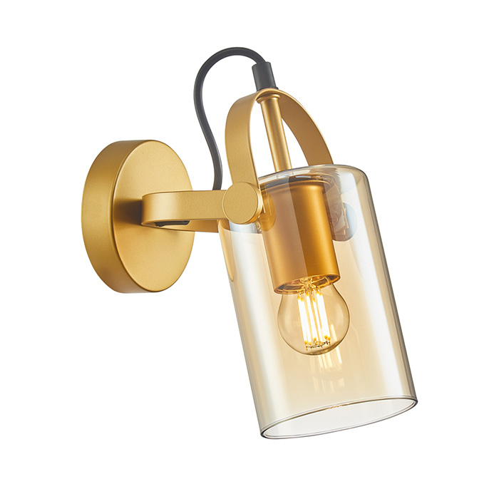 Спот - Italux WL-32453-1 GD+AMB Nanesma