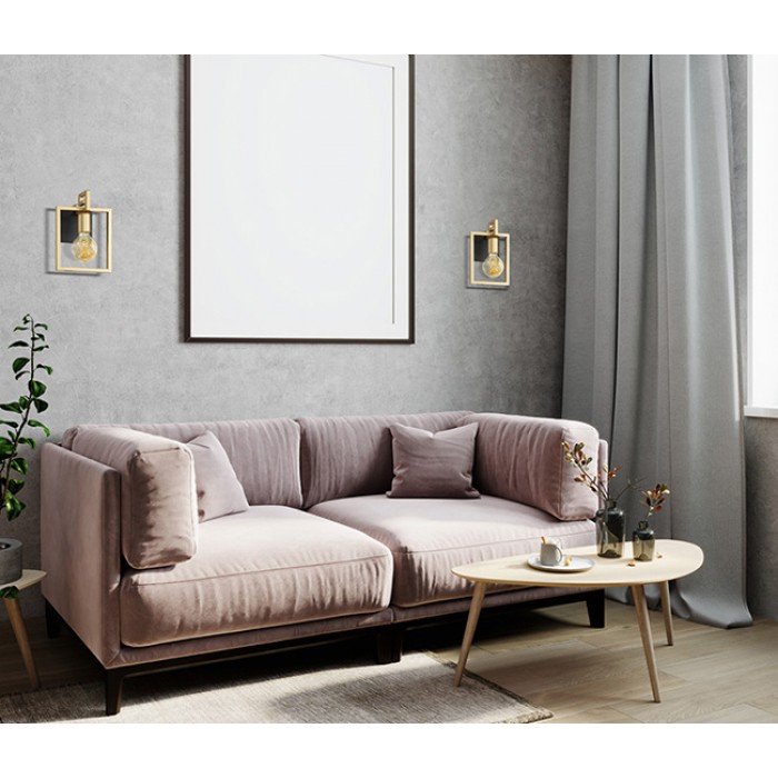Бра - Italux WL-44003-1-BK-GD Primero