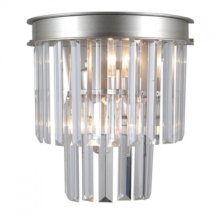 Бра - Italux WL-44372-2A-SLVR-BRW Verdes
