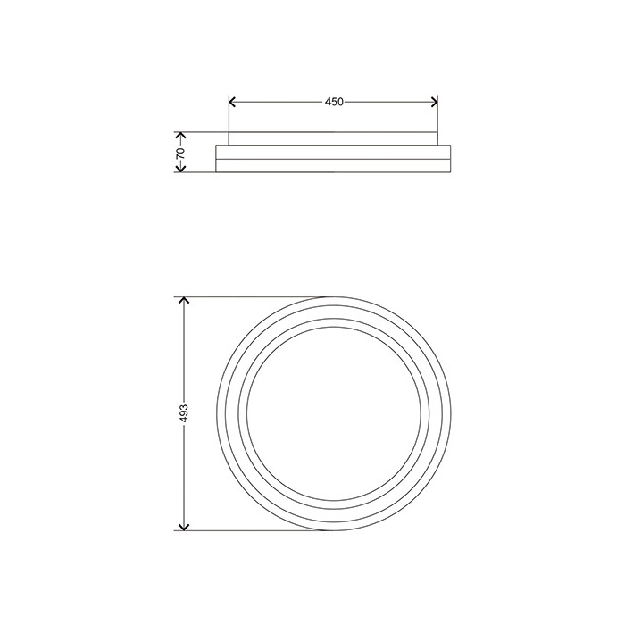 Потолочный светильник Zuma Line YL-CCTR-01