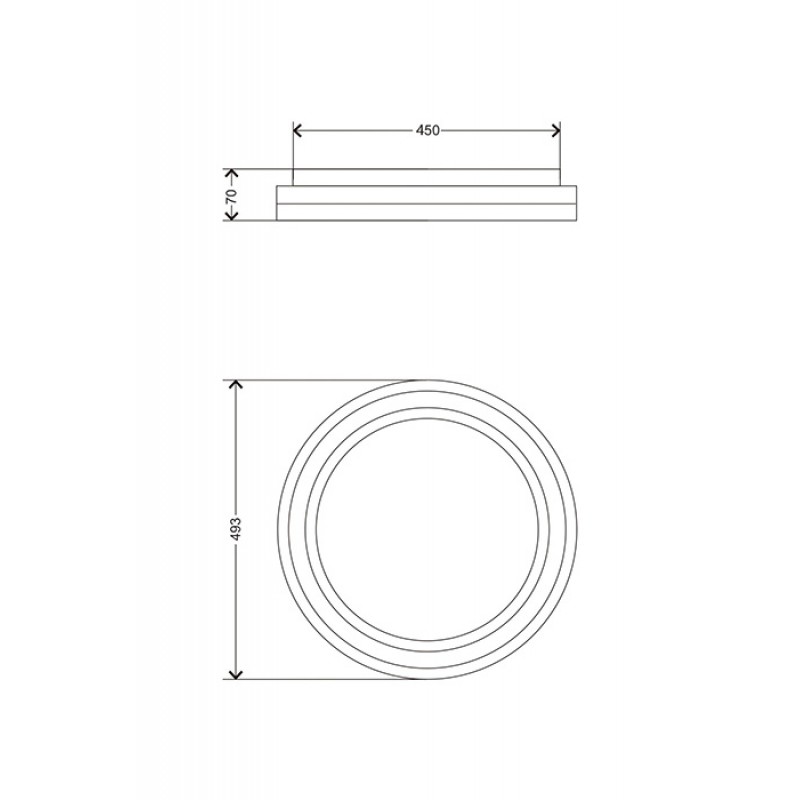 Потолочный светильник Zuma Line YL-CCTR-01