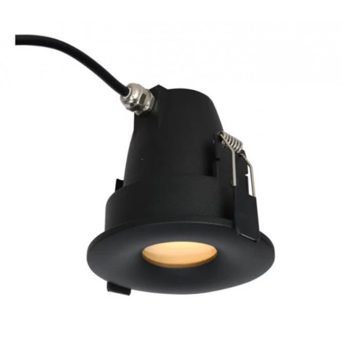 Точковий світильник Azzardo AZ5390 Romolo R GU10 1x50W IP65 чорний Точковий світильник Azzardo AZ5390 Romolo R GU10 1x50W IP65 чорний