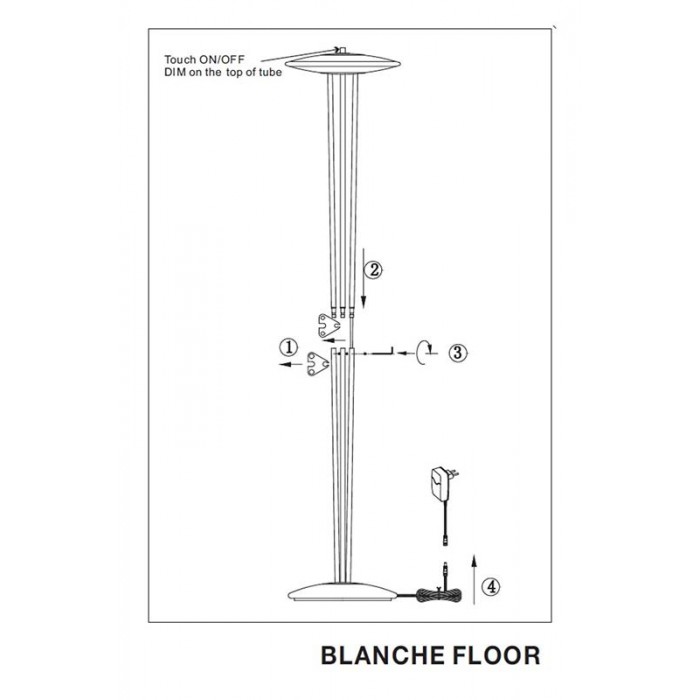 Торшер Nordlux 2120794035 Blanche Торшер Nordlux 2120794035 Blanche