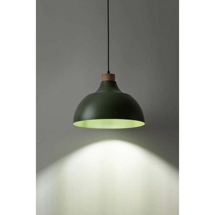 Подвесной светильник, люстра TK Lighting 5665 Cap E27 1x15W IP20 зеленый Подвесной светильник, люстра TK Lighting 5665 Cap E27 1x15W IP20 зеленый
