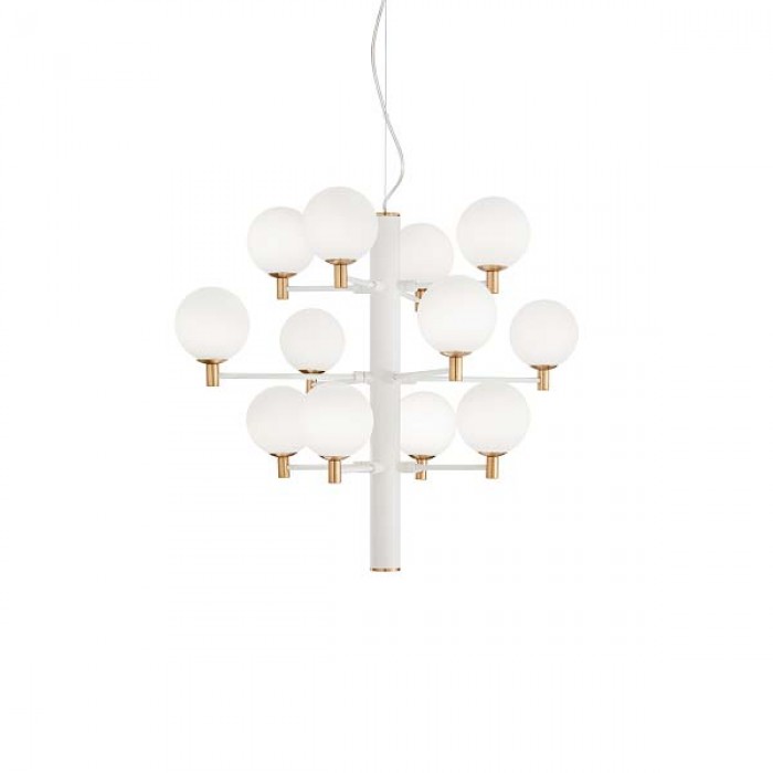 Підвіс Ideal Lux 197302 Copernico SP12 Bianco