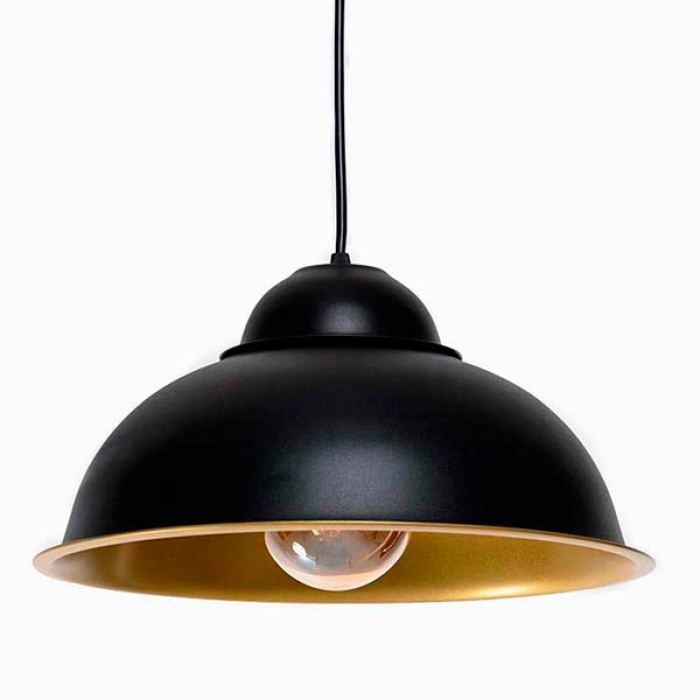 Люстра Atmolight Bell P360 Черный с золотом (1376)
