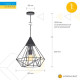 Подвес Atmolight Prism P315 Черный (1346)