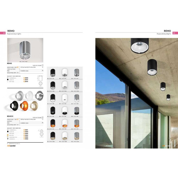 Azzardo AZ1730+AZ0822 Remo (gm2118r-ch)