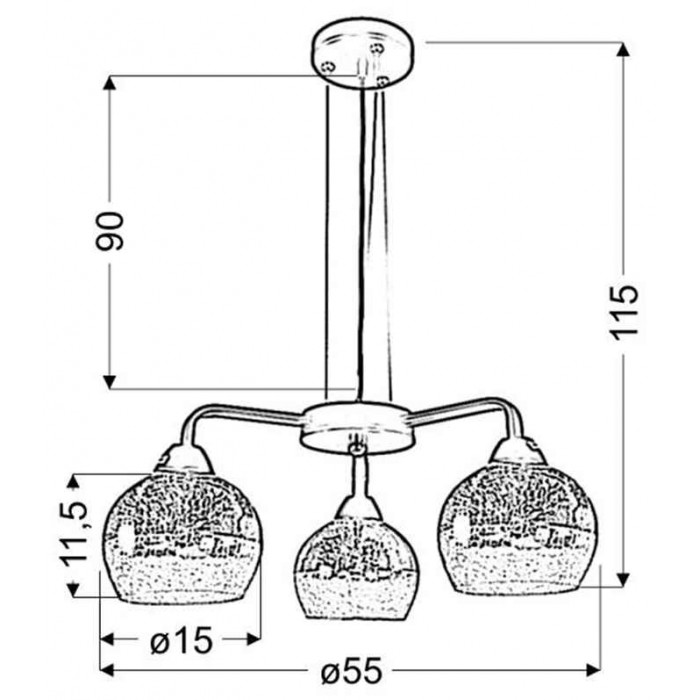 Candellux Люстра 33-56368 CROMINA Candellux Люстра 33-56368 CROMINA