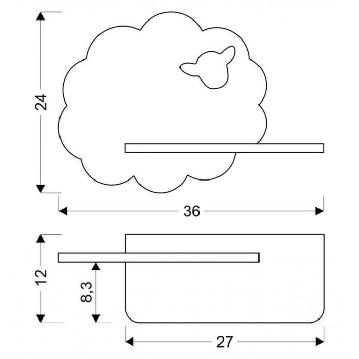Candellux Настінний світильник 21-84828 Sheep Candellux Настінний світильник 21-84828 Sheep