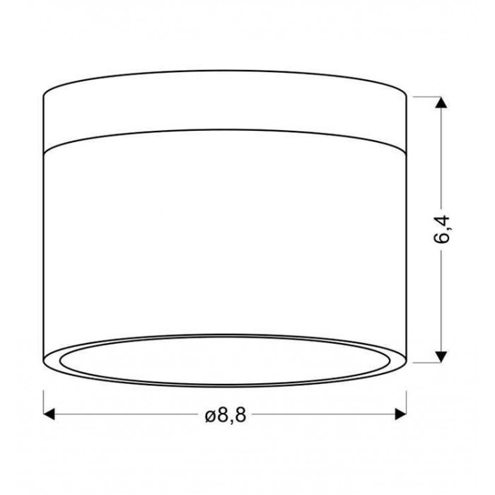 Точечный светильник Candellux 2273631 TUBA Точечный светильник Candellux 2273631 TUBA