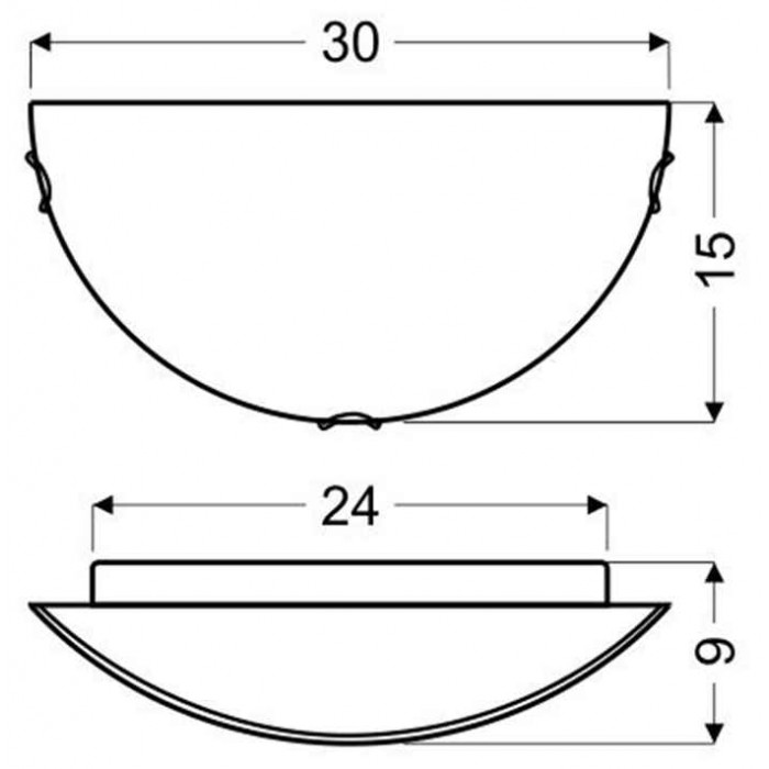 Настенный светильник Candellux 11-53711 SARA Настенный светильник Candellux 11-53711 SARA