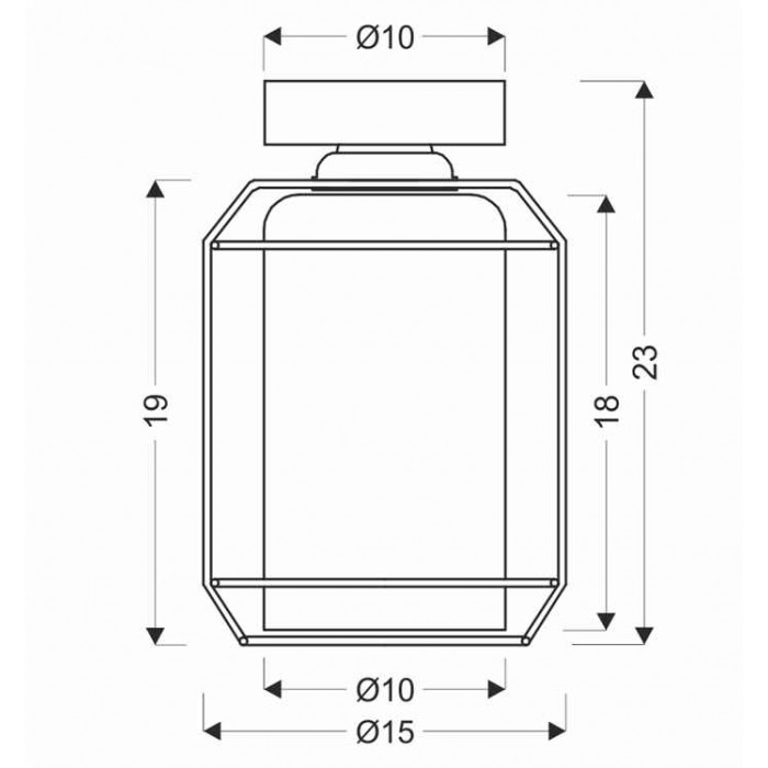 Точечный светильник Candellux 31-08404 Jonera Точечный светильник Candellux 31-08404 Jonera
