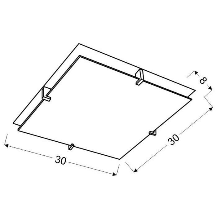 Потолочный светильник Candellux 10-12814 FIKUS Потолочный светильник Candellux 10-12814 FIKUS