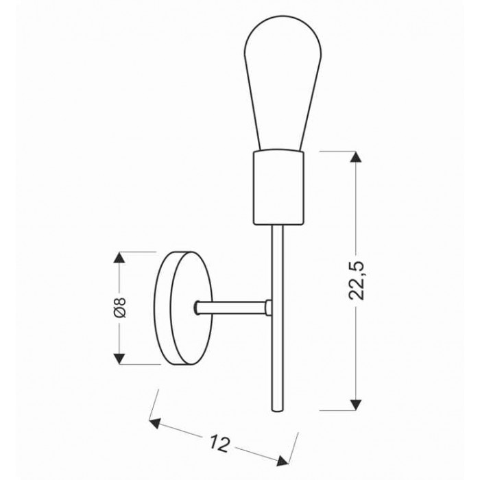Бра Candellux 21-01252 Crespilo Бра Candellux 21-01252 Crespilo
