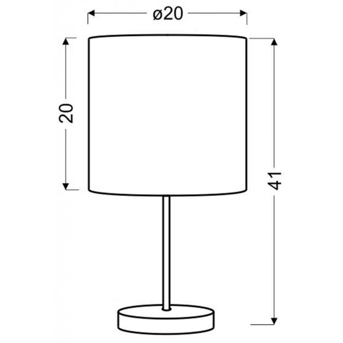 Настольная лампа Candellux 41-56712 TIMBER Настольная лампа Candellux 41-56712 TIMBER