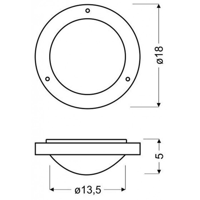 Потолочный светильник Candellux 12-84180 AQUILA Потолочный светильник Candellux 12-84180 AQUILA