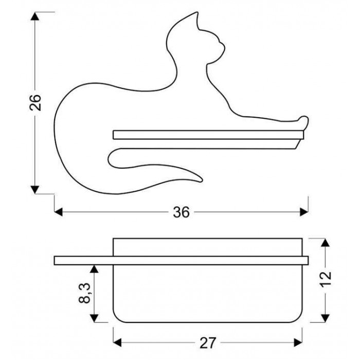 Настенный светильник Candellux 21-26002 CAT Настенный светильник Candellux 21-26002 CAT