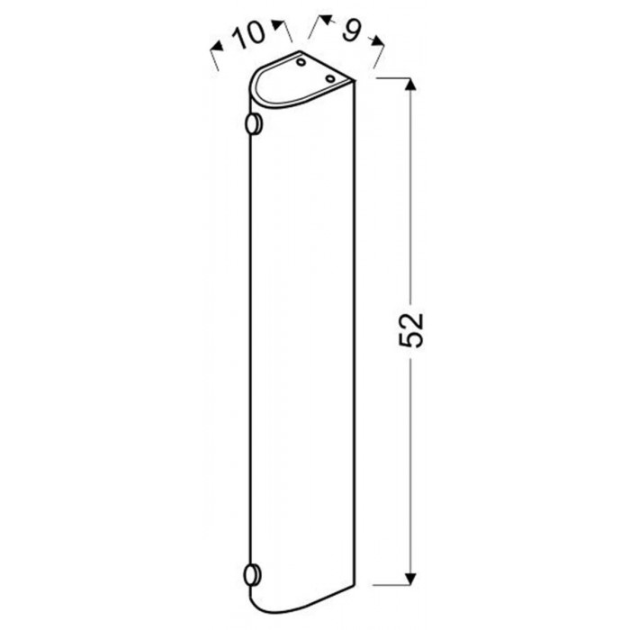 Настенный светильник Candellux 10-28624 ABREGO Настенный светильник Candellux 10-28624 ABREGO