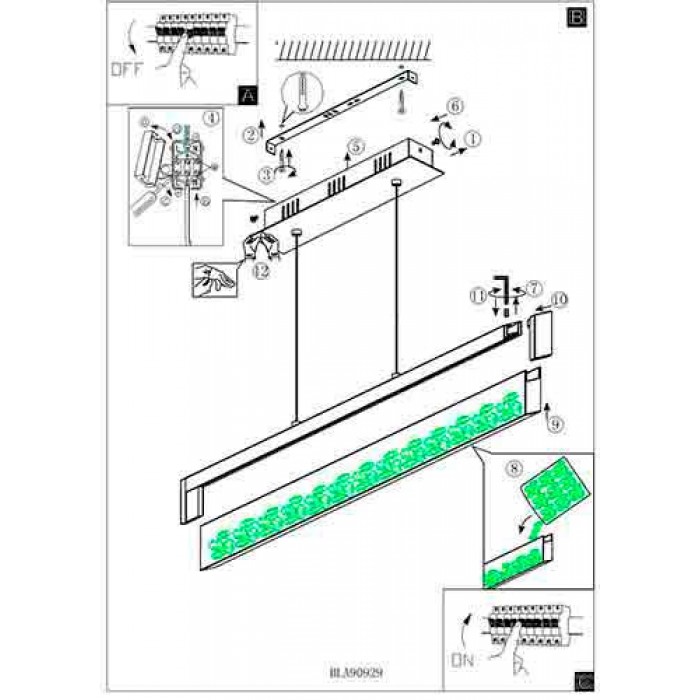 Люстра Eglo 90929 Cardito Люстра Eglo 90929 Cardito
