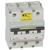 Електричний автомат DX? 3П C 80A 16kA, Legrand, 409280