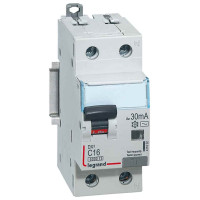 Діффавтомат 1P+NC 16A 30mA AC, Legrand, 411002