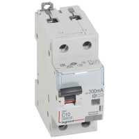 Діфавтомат 1P+N C 10A 300мA AC, Legrand, 411022