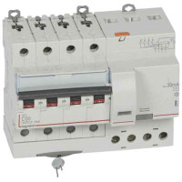Дифференциальный автомат 4P C 50A 30мA AC, Legrand, 411191